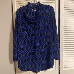 Mud Pie Ruffled Tunic Blouse